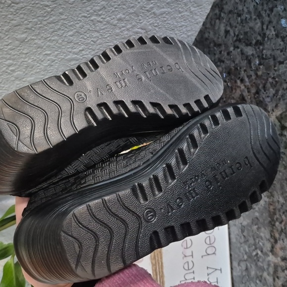 Bernie MEV New York Basket Weave Wedge Shoes Size Womens EU 40/US 9 - Picture 6 of 7